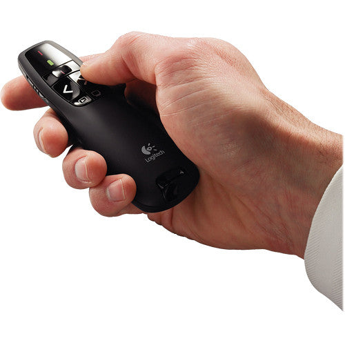 Logitech R400 Wireless Laser Presentation Remote - 910-001356