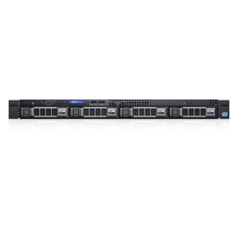 Dell PowerEdge R430 (DENR43027), Intel Xeon E5-2609 v4 1.7GHz, 8GB RDIMM, 300GB 10K RPM SAS, Dual Power Supply, PERC H330 Integrated RAID Controller Rack Server