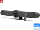 Logitech Rally Bar All-in-One Conference Video Camera (960-001312)- 4K UHD Camera, Simple to Manage, High Performance Speakers, Multiple mounting options, 1-Year Warranty