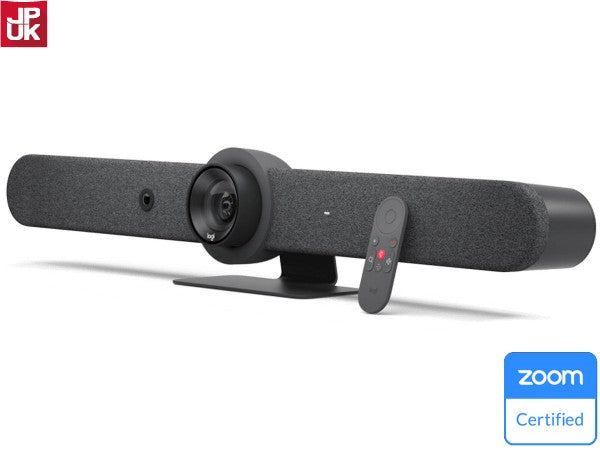 Logitech Rally Bar All-in-One Conference Video Camera (960-001312)- 4K UHD Camera, Simple to Manage, High Performance Speakers, Multiple mounting options, 1-Year Warranty