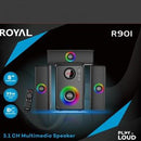 Royal R901 3.1 Channel Multimedia Speaker Sub Woofer