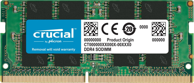 Crucial 32GB DDR4-3200 SODIMM Laptop Ram - CT32G4SFD832A