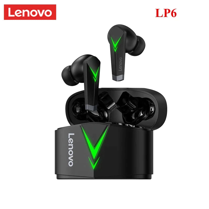 Lenovo LP6 Gaming TWS Earbuds - Noise Reduction In-Ear Earbuds
