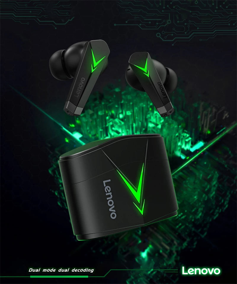 Lenovo LP6 Gaming TWS Earbuds - Noise Reduction In-Ear Earbuds