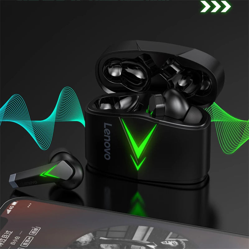 Lenovo LP6 Gaming TWS Earbuds - Noise Reduction In-Ear Earbuds