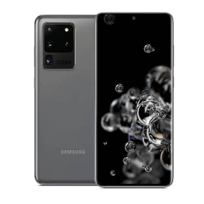 Samsung Galaxy S20 Ultra 5G (SM-G988) Smartphone- 6.9" inch - 12GB RAM - 128GB ROM - 108MP+48MP+12MP+TOF Quad Camera - 5G - 5000 Battery