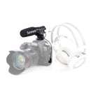 Saramonic SR-M3 Mini Directional Condenser Microphone with Integrated Shockmount