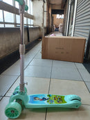 Scooter for Kids Toddlers - 3-wheel, Adjustable Height, Steering Lock