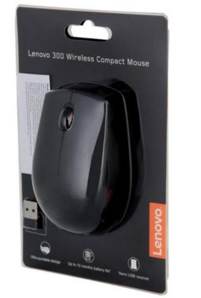 Lenovo 300 Wireless Mouse with Battery  - GX30K79401