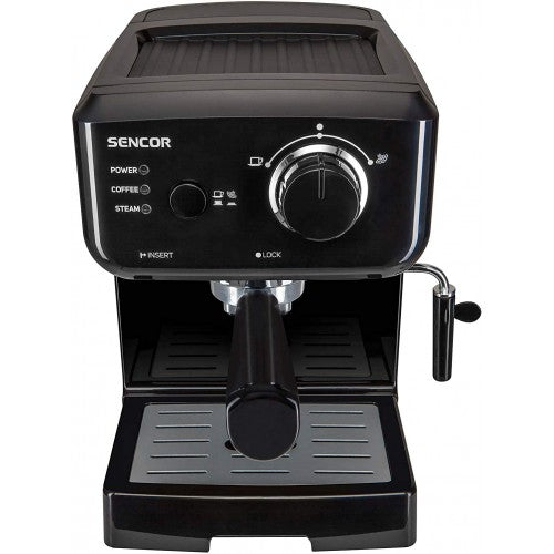 Sencor SES 1710BK Espresso Machine Coffee Maker  - 1140W, 4kg, 1.5L 15 Bar