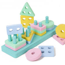 Kids Shape Set Column Toys