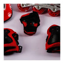 Skating Full Set; skating shoes, helmet, and guard kit for Kids Toddlers -Adjustable skater roller shoes Protective Gear Full Set