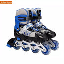 Skating Full Set; skating shoes, helmet, and guard kit for Kids Toddlers -Adjustable skater roller shoes Protective Gear Full Set