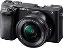 Sony Alpha 6400 E-mount Camera - APS-C Sensor, 4K movies and pro-level features, Real-time Eye AF, 1-Year Warranty
