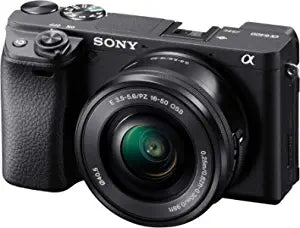 Sony Alpha 6400 E-mount Camera - APS-C Sensor, 4K movies and pro-level features, Real-time Eye AF, 1-Year Warranty