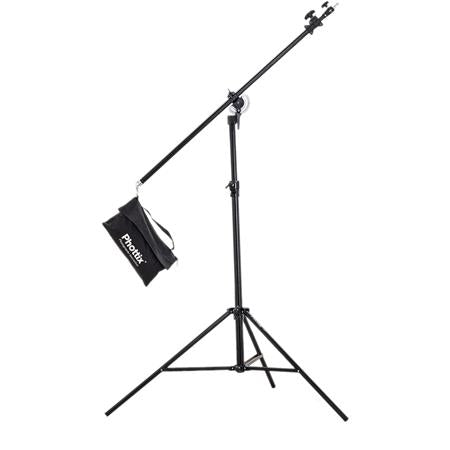 Phottix Photo Studio Video Boom Stand & Sandbag - stand extends to 395cm