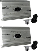 Products LANZAR 4 Channel Bridgeable Car Stereo Amplifier - 4000W, with Remote