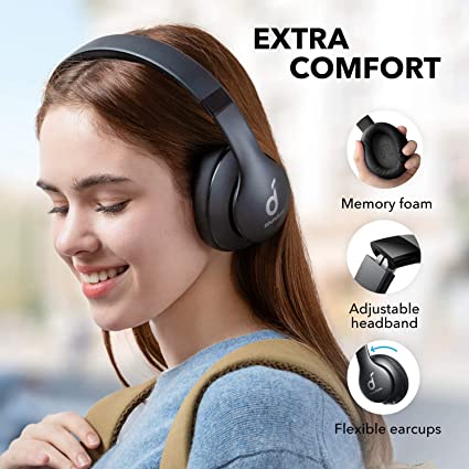 Anker Soundcore Life 2 Neo Wireless Headphones - Over Ear Wireless Bluetooth Headphone