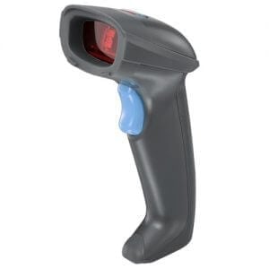 XB-2055A - Scanner, Black, 1D Laser, USB (incl Stand)