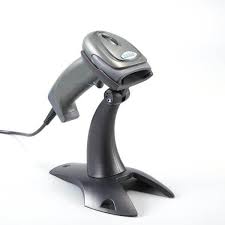 XB-2055A - Scanner, Black, 1D Laser, USB (incl Stand)