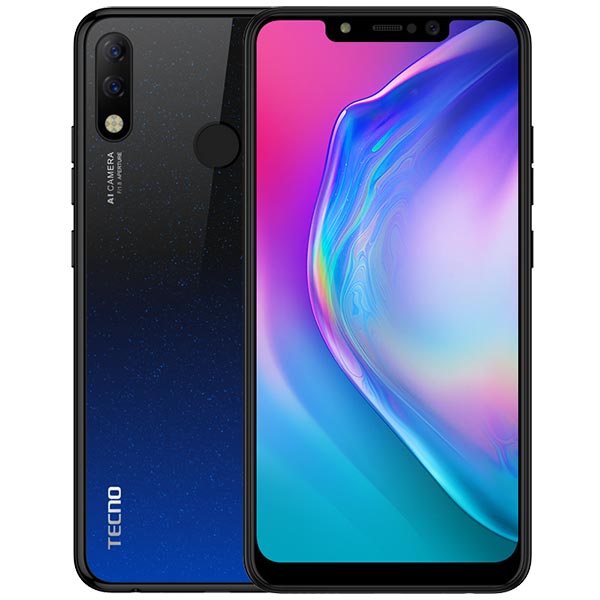 Tecno spark 3 pro KB8 Smartphone- 2GB RAM + 32GB ROM, 6.2", Android 9.0 (Pie), 4G LTE,3500 mAh