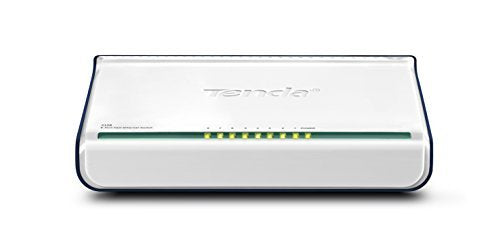 Tenda S108 8-Port Unmanaged 8-Port 10/100Mbps Fast Ethernet Switch