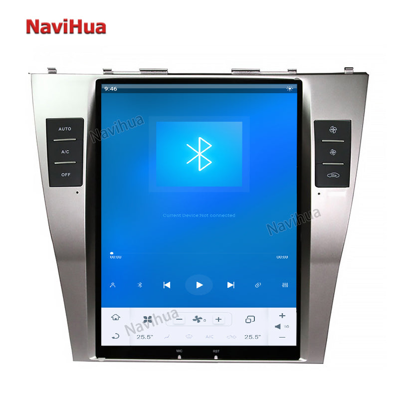 Navihua 12.1 inch Vertical Tesla Car Radio DVD Player Screen Dashboard - For Toyota Prado/Lexus, Android