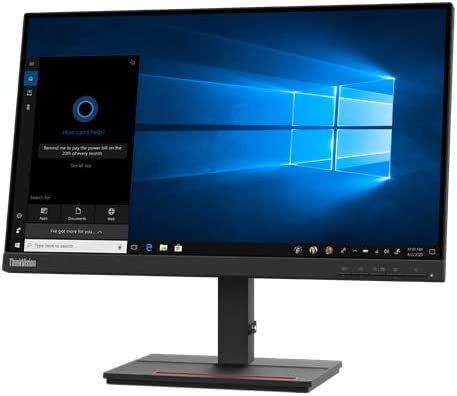 Lenovo ThinkVision S22e-20 21.5" Inch FHD Monitor, FreeSync, VGA + HDMI Ports - 62C6KAT1UK