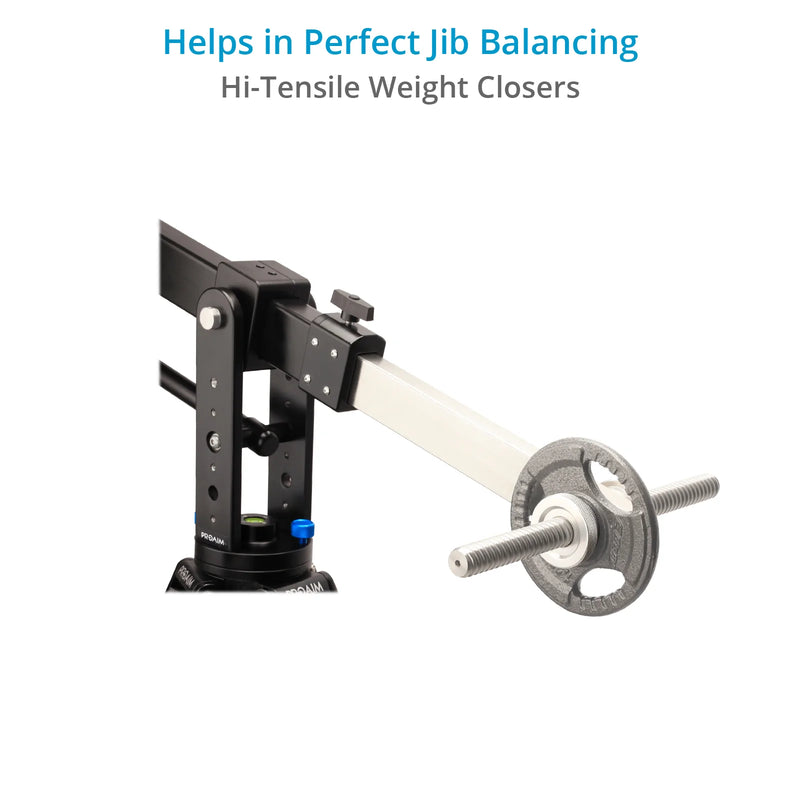 Proaim 7' Wave-2 Jib Crane - for Camera, Gimbals, Pan Tilt Heads