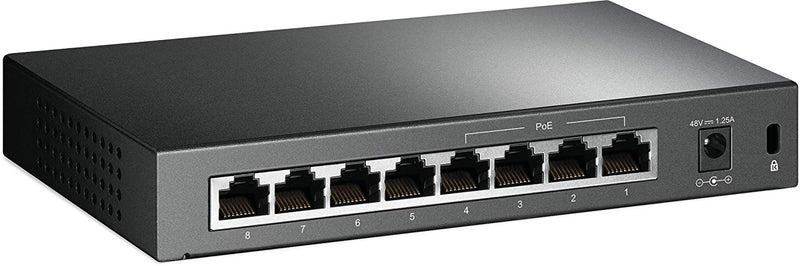 TP-Link TL-SF1008P 8-Port 10/100Mbps Desktop Switch with 4-Port PoE+