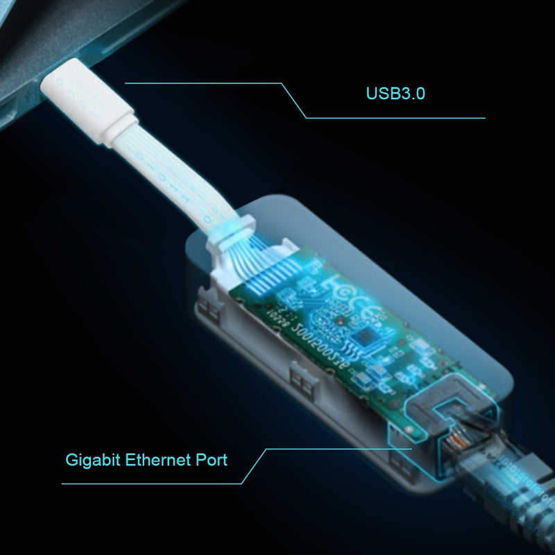 TP-Link USB Type-C to RJ45 Gigabit Ethernet Network Adapter - TL-UE300C