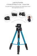 Jmary KP-2234 3-Way Pan Head Aluminium Section Legs Professional Tripod Camera Stand for DSLR Cameras