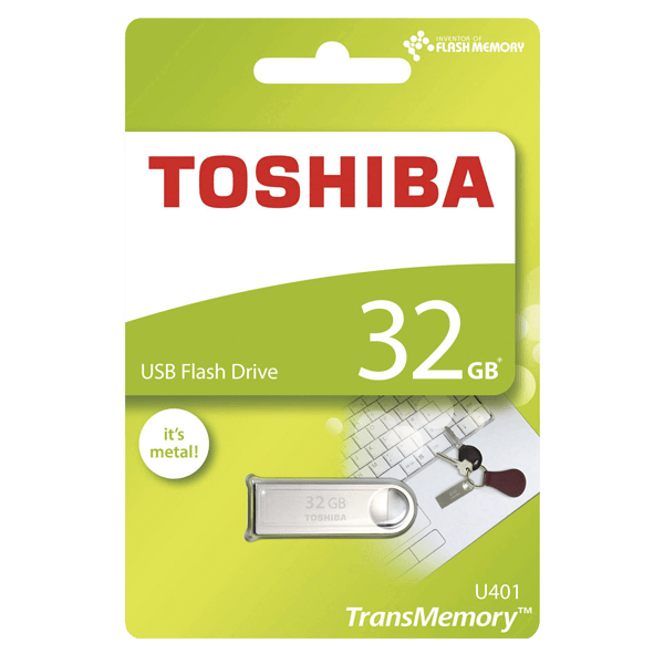 Toshiba (THN-U401S0320E4) 32GB Owahri 2.0 Metal Flash Drive