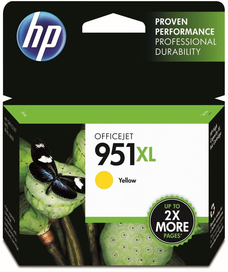 HP 951XL High Yield Yellow Original Ink Cartridge - CN048AE
