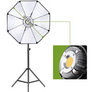Products GVM P80S LED 4-Light Kit - Umbrellas, Softboxes, and Backdrops
