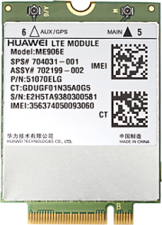 HP J8F07AA - lt4112 LTE/HSPA+ 4G W8.1 WWAN Module