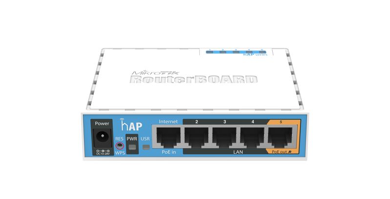 Mikrotik Routerboard RB951Ui-2nD, 1x POE Out
