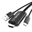 Vention Type-C to HDMI With USB Power (VEN-CGTBG)