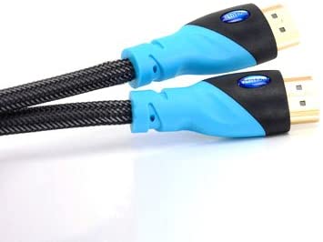 VENTION NYLON BRAIDED HDMI CABLE 5M BLACK METAL TYPE