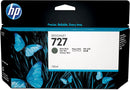HP 727 130-ml Matte Black DesignJet Ink Cartridge, B3P22A