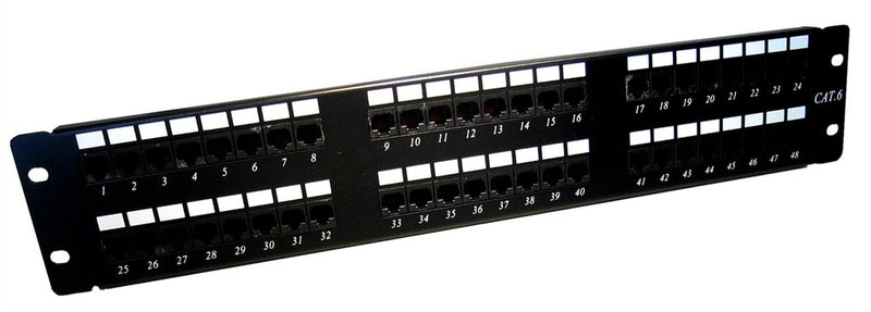 D-link 48 Port Cat6 Unshielded patch panel