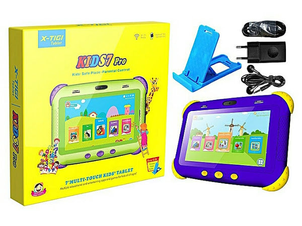 X-Tigi kids 7 pro Tablet- 16GB ROM, 1GB RAM ,Camera 5MP