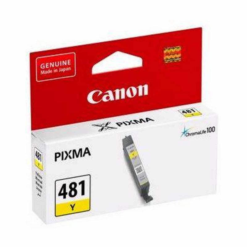 Canon CLI-481 Yellow Ink Bottle Cartridge 2046C001. - compatibility with Pixma