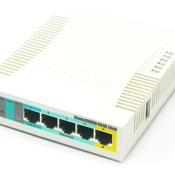 Mikrotik RouterBoard RB951Ui-2HnD,600mhz,PSU