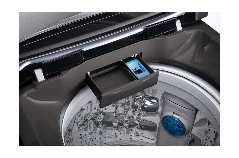 LG T1666NEHT2 16Kgs Top Load Washing Machine - 8 washing programs, Up to 4 rinses, 4 spin modes